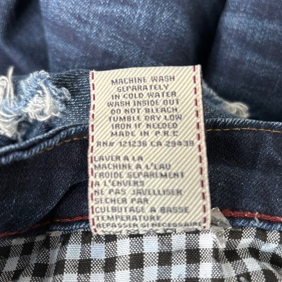 Cult of Individuality Boot Cut Jeans Womens Size 30 Dark Wash - Picture 8 of 10